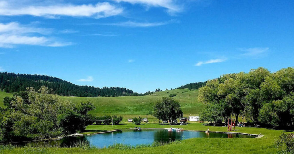 gigantic warm spring montana