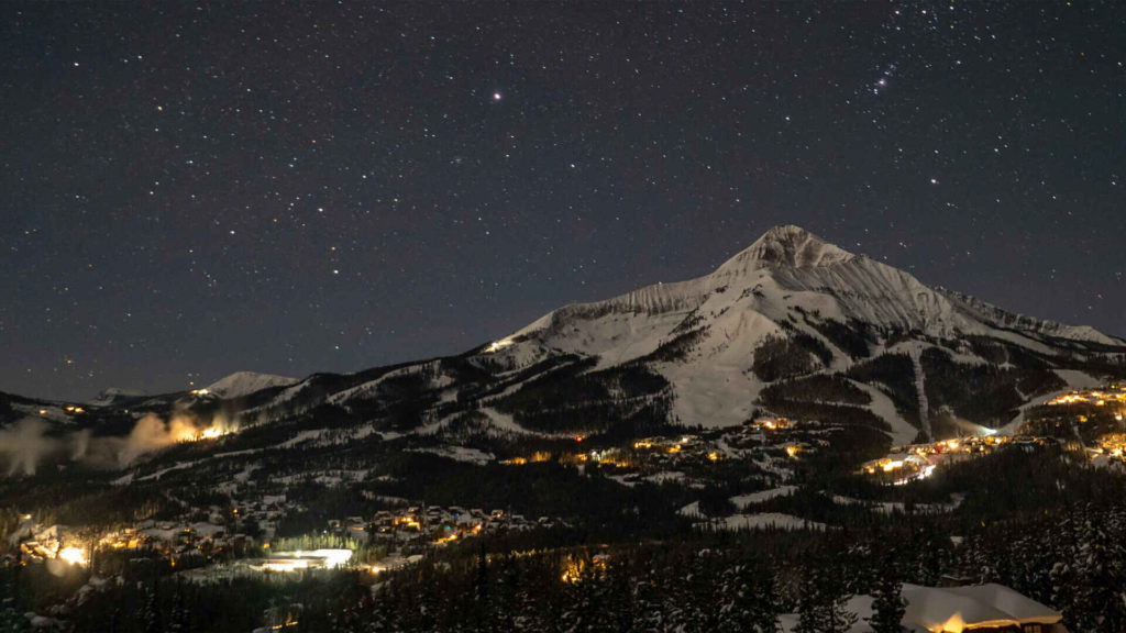 montana sky at night big sky