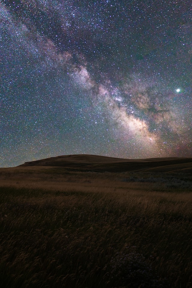 montana sky at night brush lake state park