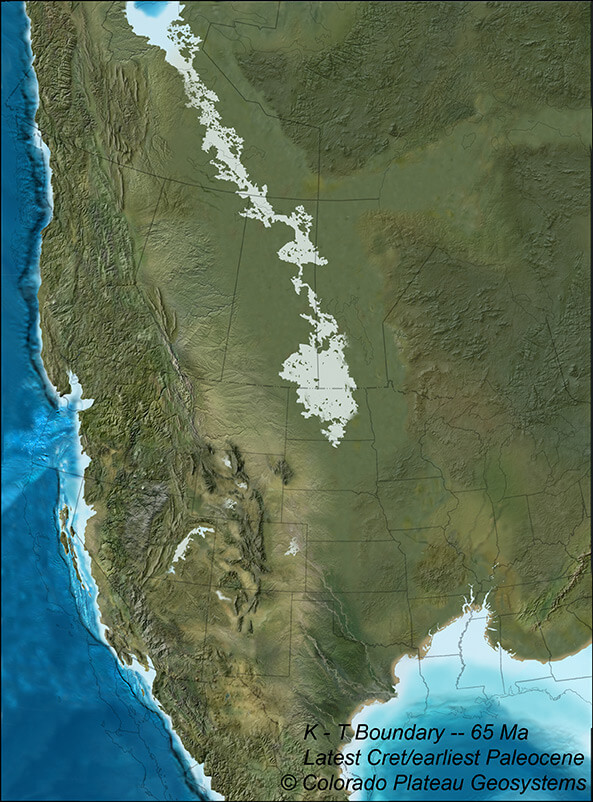 what did montana look like during dinosaurs cenozoic