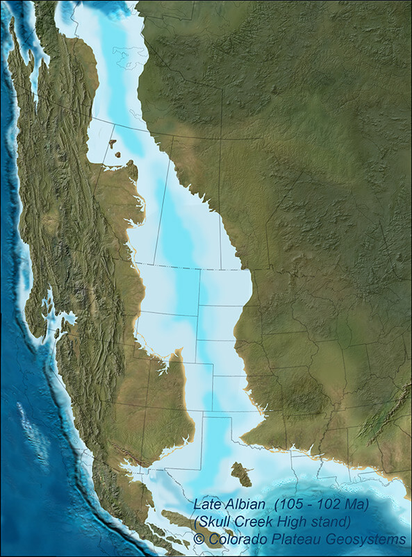 what did montana look like during dinosaurs cretaceous