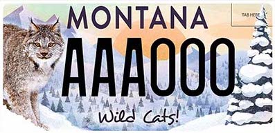 Montana license plate designs Alliance for the Wild Rockies