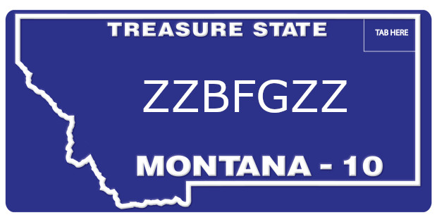 banned montana license plates 33