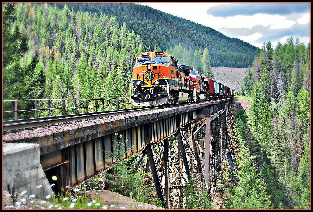 how the railroads came to montana today