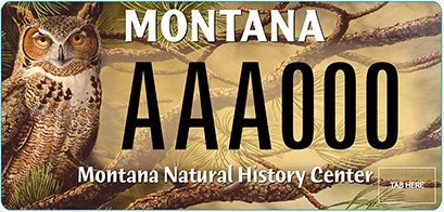 montana license plate designs MT Natural History Center