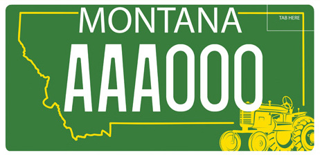 montana license plate designs montana ag