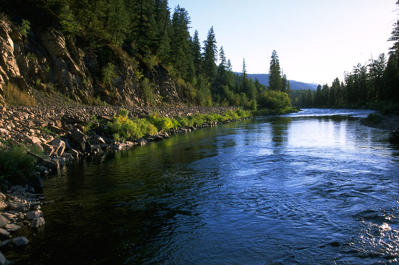 scenic drives in montana blackfoot river