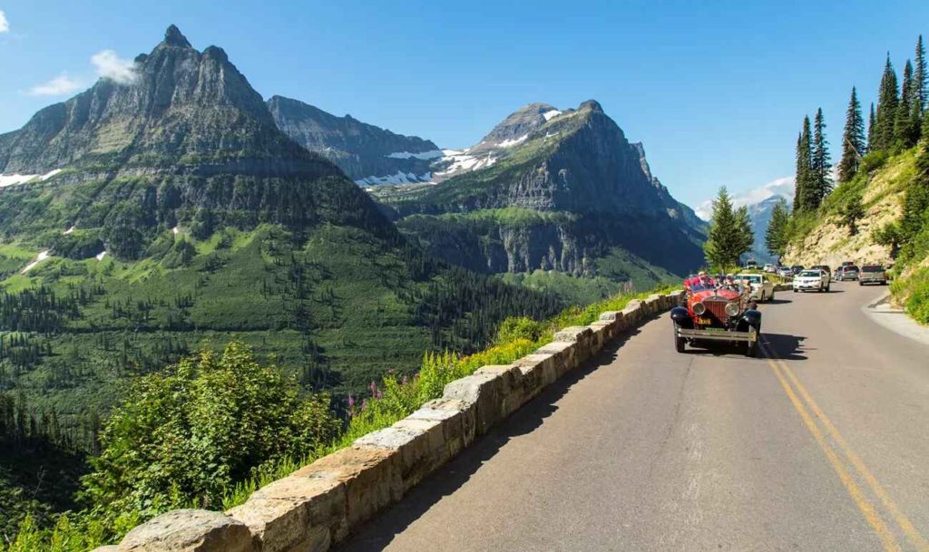 scenic drives in montana going to the sun road