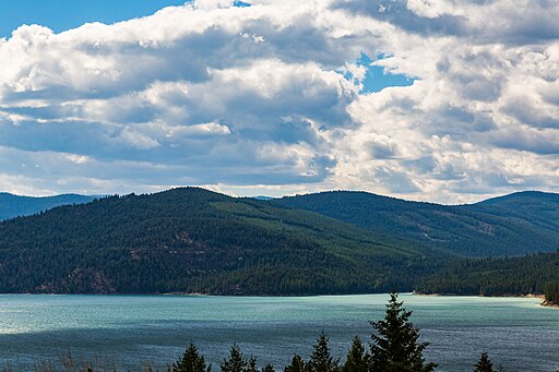 scenic drives in montana lake kucanoosa