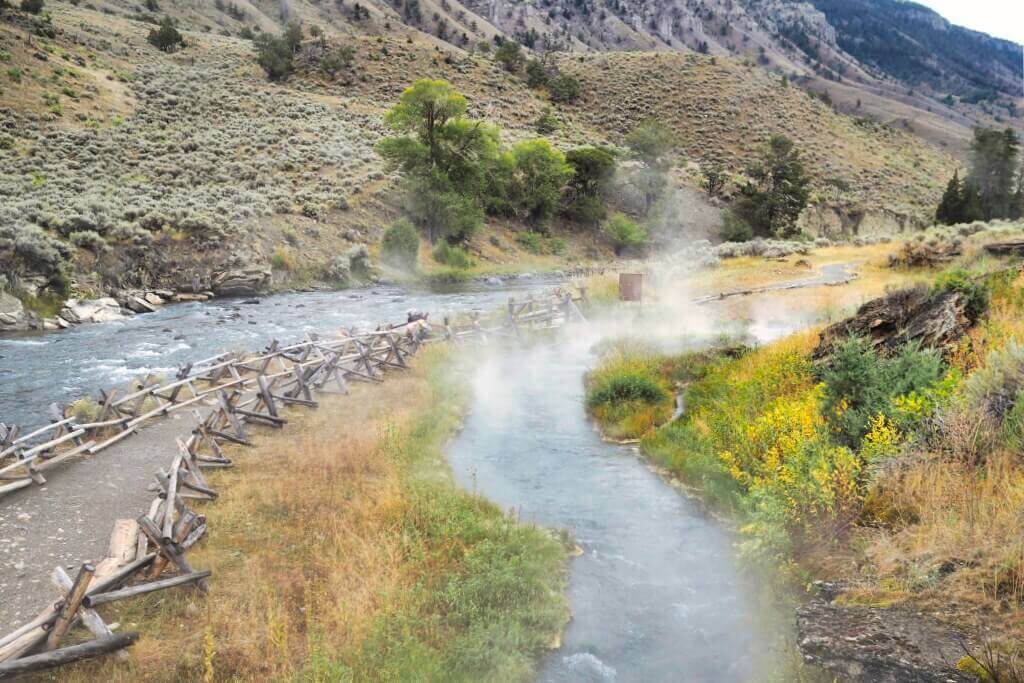 undeveloped hot springs in montana boiling river