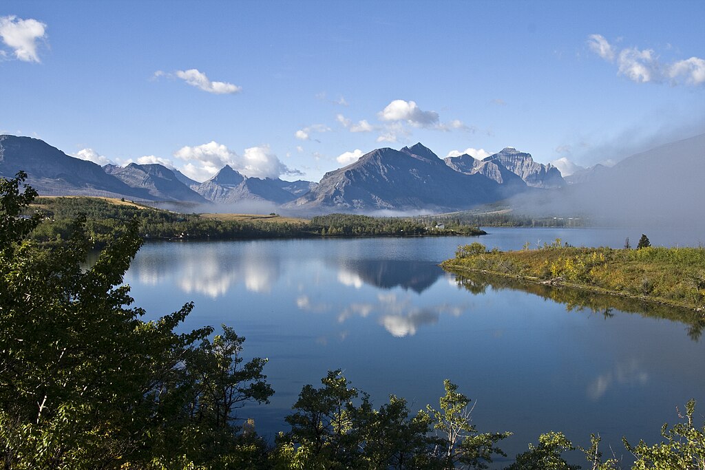 blackfeet indian reservation lower st mary lake