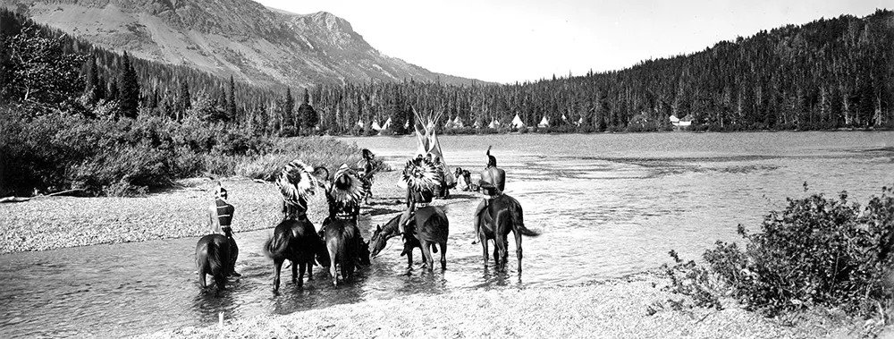 blackfeet tribe history glacier national park