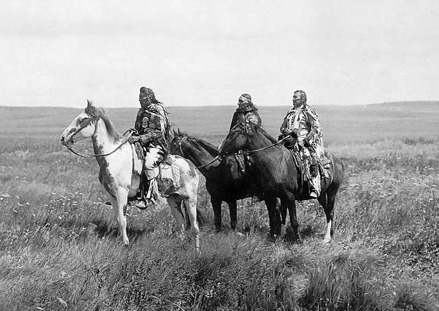 blackfeet tribe history horses