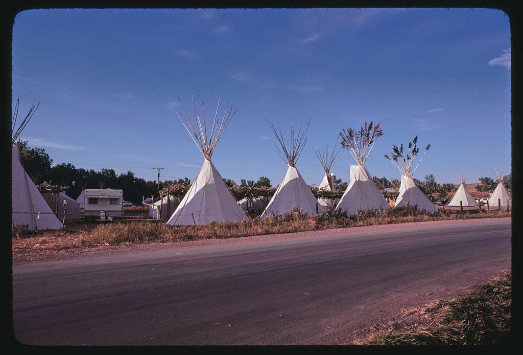 crow indian reservation crow fair teepees