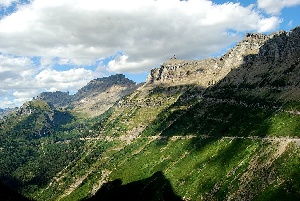 glacier national park history going to the sun road