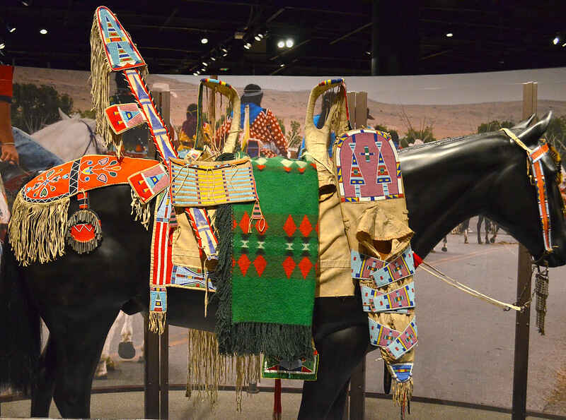 history of crow indian tribe horse regalia