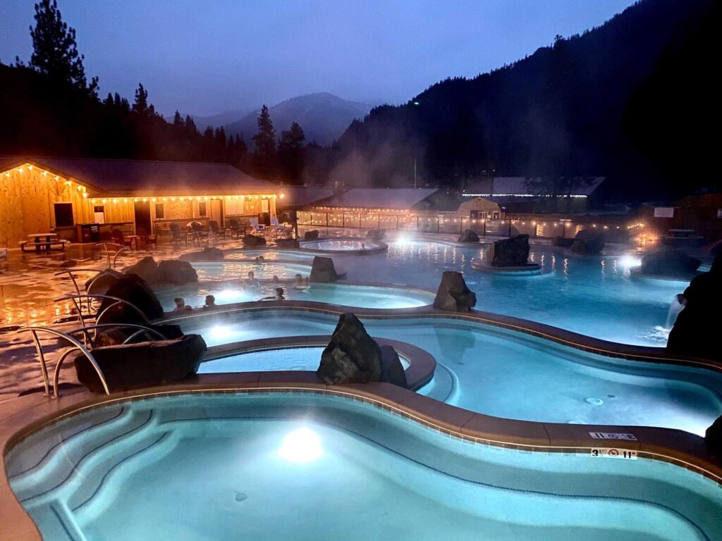 hot springs near glacier national park quinns