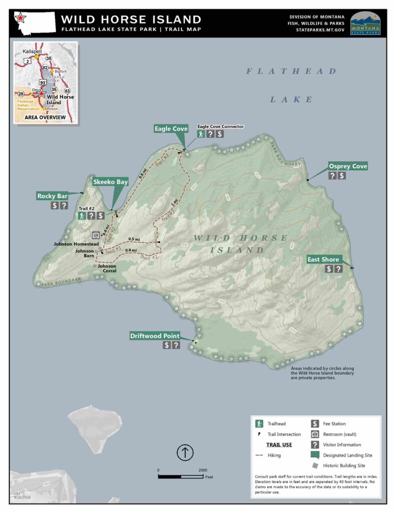 wild horse island trail map