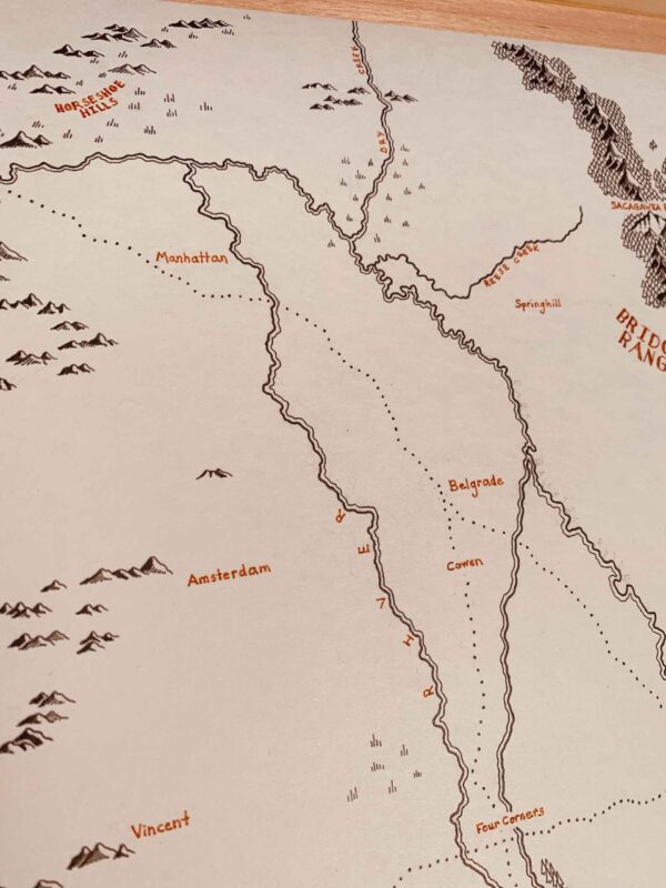 montana beyond gallatin valley map