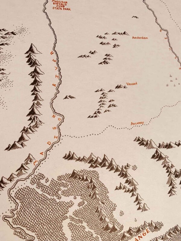 montana beyond gallatin valley map