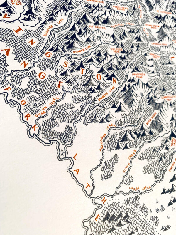 Montana beyond Glacier National Park Map