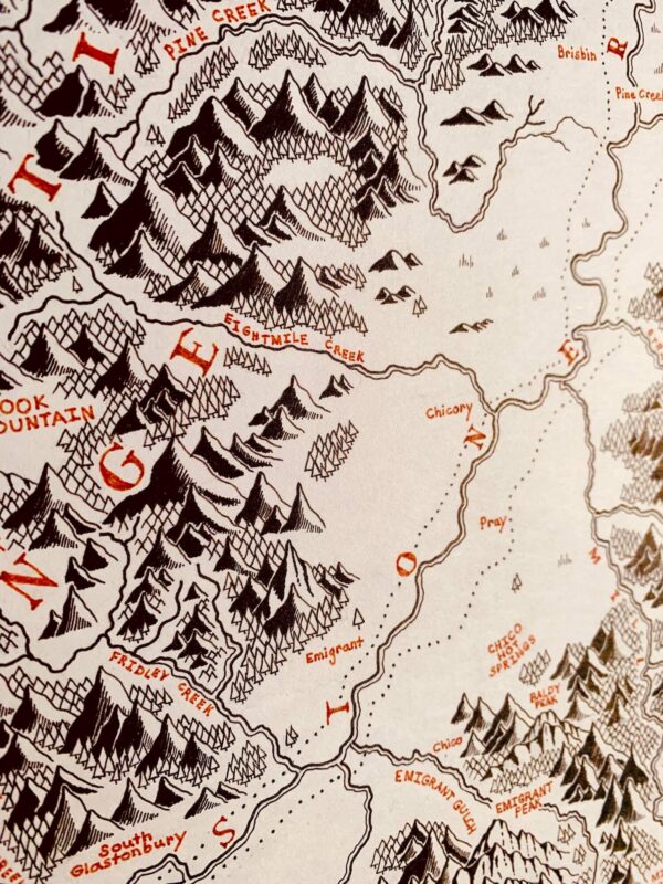 Paradise Valley Map Montana Beyond