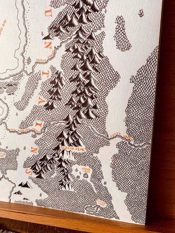 Flathead Lake Map Montana Beyond